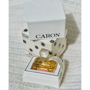 ✨ FULL VINTAGE BOTTLE OF CARON BELLODGIA  EXTRACT PERFUME .5 OZ IN FULL BOXES! ✨
